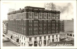 Hotel Julien Dubuque Iowa Postcard Postcard