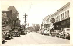 View of Washington Street Postcard