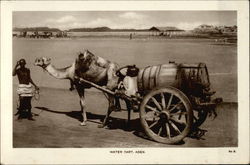 Water Cart Postcard