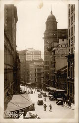 Hunter Street from Castlereagh Street Sydney, Australia Postcard Postcard