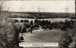 Famous 9th Tee, Haliburton Highlands Golf Course Postcard