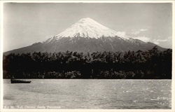 Osorno Volcano and Petrohue River Chile Postcard Postcard