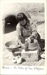 Maria - the Potter of San Ildefanso Postcard