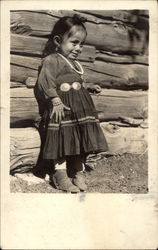 Native American Girl Postcard