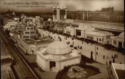 Exposition des Arts Decoratif, Esplanade des Invalides Postcard