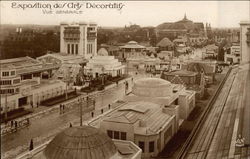 General View - The Arts Deco Exposition 1925 Exposition des Arts Decoratifs Postcard Postcard