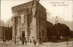 Pavillon de L'Italie - The Art Deco Exposition Postcard