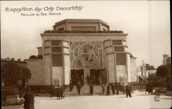 Exposition des Arts Decoratif, Pavillon du Bon Marche 1925 Exposition des Arts Decoratifs Postcard Postcard