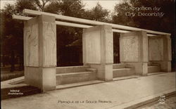 Exposition des Arts Decoratif, Pergola de la Douce France Postcard