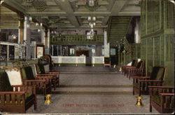 Lobby, Hotel Loyal Postcard