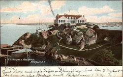 E.D. Morgan's Residence Postcard