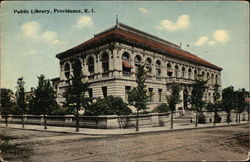 Public Library Postcard