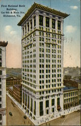 First National Bank Building Postcard