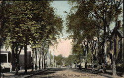 North Street from Congress Portland, ME Postcard Postcard