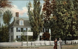 Home of Sarah Orne Jewett Postcard