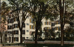 Colonial Apartments Postcard