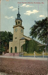 First Parish Church Postcard