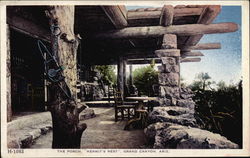 The Porch, "Hermit's Rest" Postcard