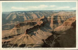 After the storm, across the Canyon from Pima Point Postcard