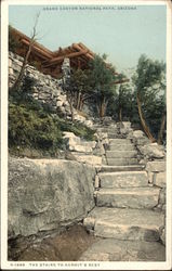 The Stairs to Hermit's Rest Postcard