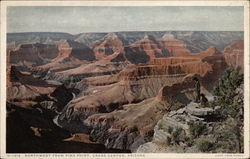 Northwest from Pima Point Postcard