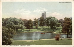 The Lake, Wade Park Cleveland, OH Postcard Postcard