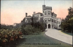 East View of Werk Place, Westwood Cincinnati, OH Postcard Postcard