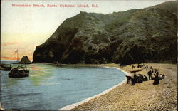 Moonstone Beach Santa Catalina Island, CA Postcard Postcard