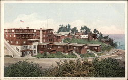 The Tyrolean Arts and Crafts Shop and Bungalows Postcard