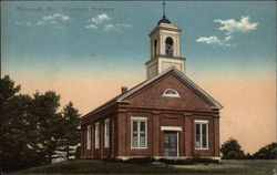 Monmouth Academy Maine Postcard Postcard