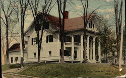 Fraternity House "Sigma Chi" - University of Maine Orono, ME Postcard Postcard