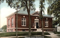 Memorial Library Postcard