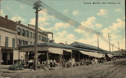 French Market Postcard