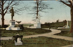 Jefferson Davis' Grave Richmond, VA Postcard Postcard