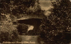 Kinnear Park - Umbrella Seat Postcard