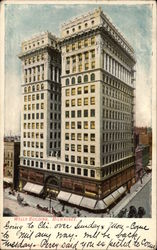 Wells Building Postcard