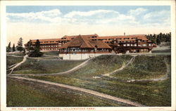 Grand Canyon Hotel Yellowstone National Park Postcard Postcard