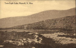 Twin Eagle Lake Roswell, NM Postcard Postcard