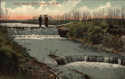 Dam, Spring River Postcard