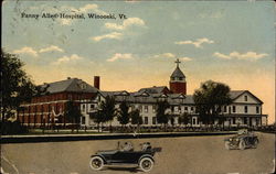 Fanny Allen Hospital Winooski, VT Postcard Postcard