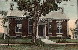 Public Library Windsor, VT Postcard Postcard