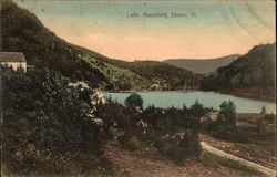 Lake Mansfield Stowe, VT Postcard Postcard