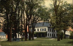 Soldiers' Home in Bennington, Vermont Postcard