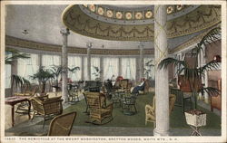 The Hemicycle at the Mount Washington, Bretton Woods White Mountains, NH Postcard Postcard