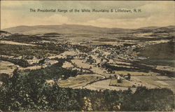 The Presidential Range of the White Mountains Postcard