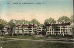 Reed, Thornton, and Dartmouth Halls Postcard