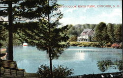 Contoocook River Park Postcard