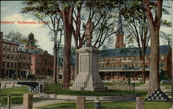 Soldiers' Monument Postcard