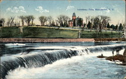 Amoskeag Falls Postcard