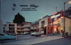 Presidio TraveLodge Postcard